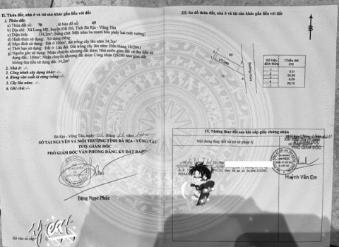 Đất nền xã Phước Hải - 2 lô liền kề 250m2 ngang 10 đường nhựa